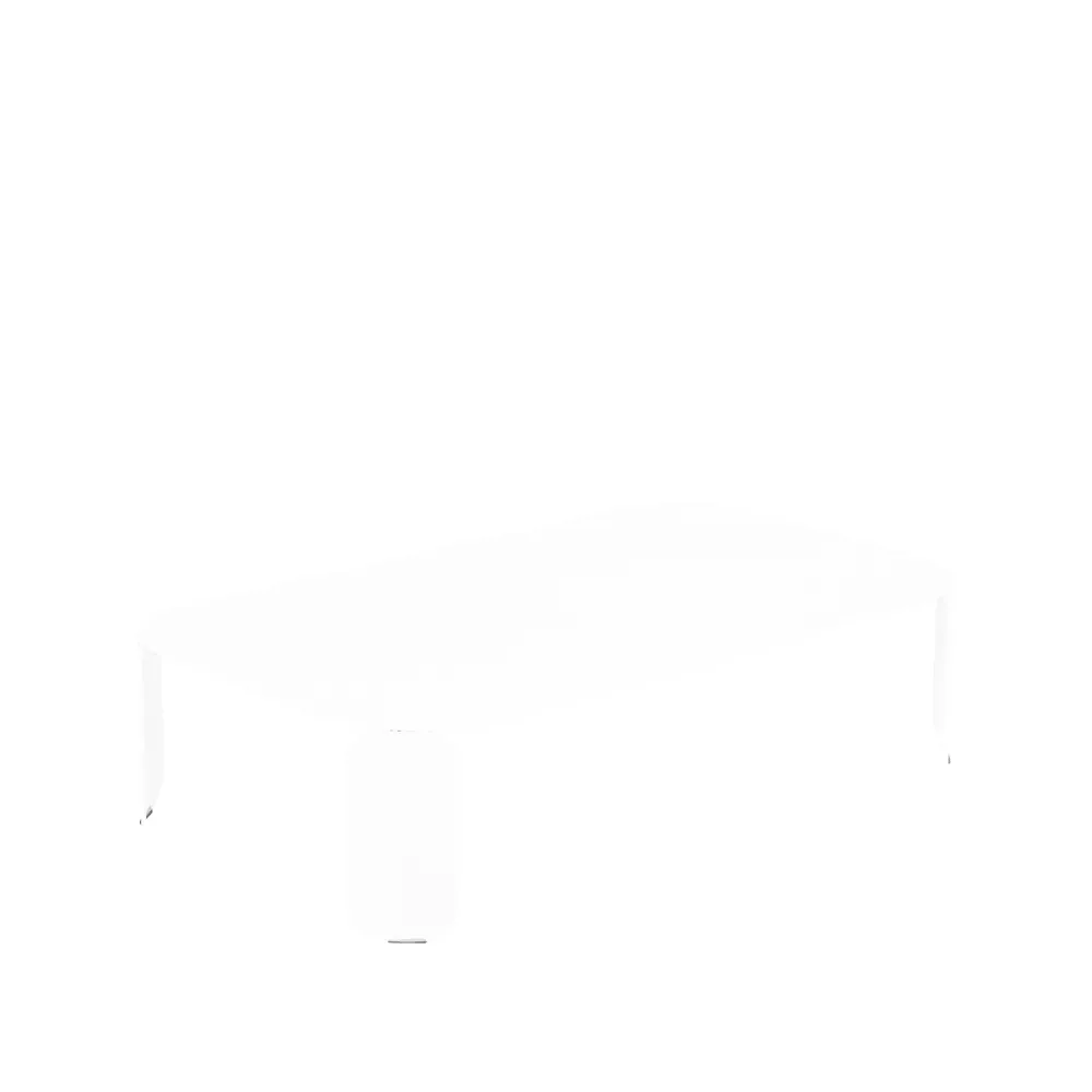 Fermob Bebop bord 120x70 cm Cotton white (vit), h.29 cm