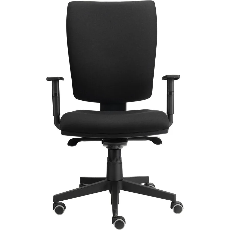 Bürostuhl Office schwarz Metall H 119 cm