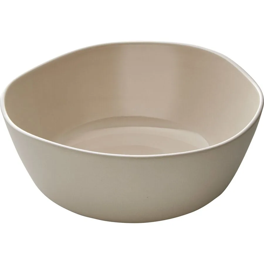 DEGRENNE Schale Brume Braun Porzellan 20 cm