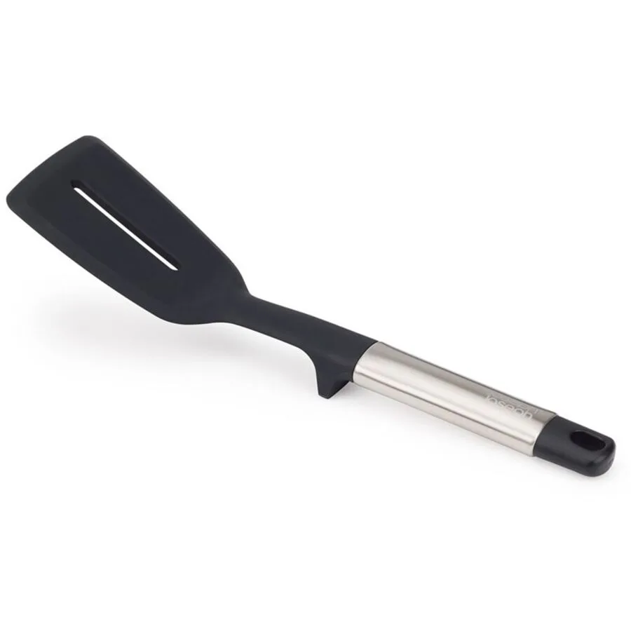 Pfannenwender Joseph Joseph Schwarz/Silber Eisen/Silikon 30.5 cm - Material: Silikon/Eisen