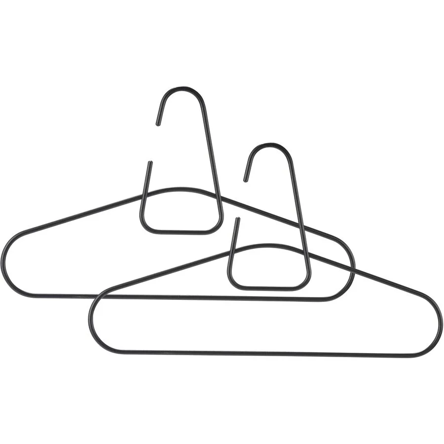 Kleiderbügel Zone Denmark schwarz Metall B 2 cm
