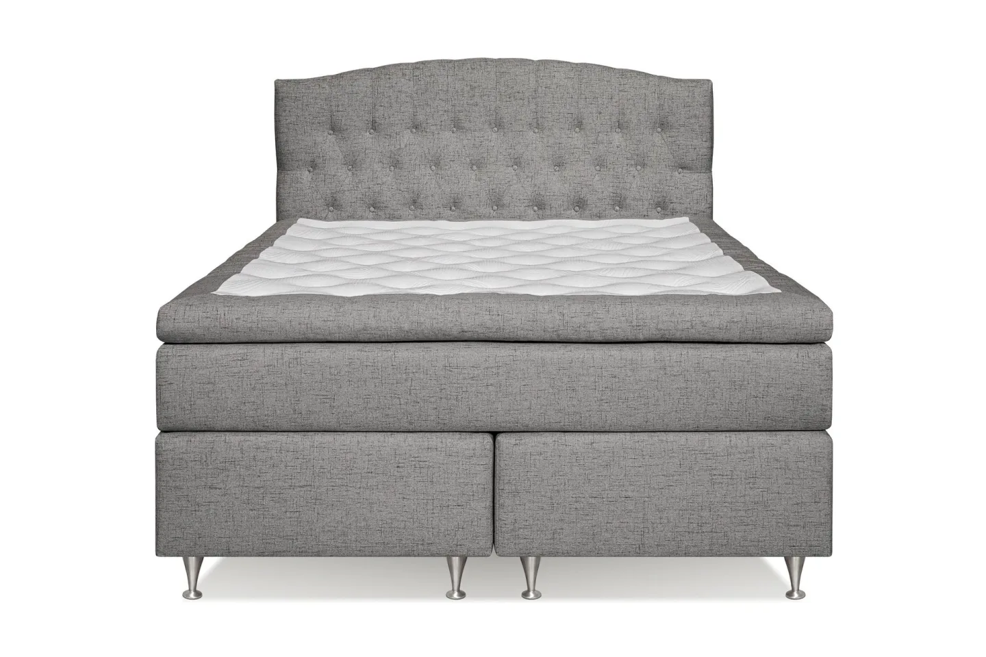 Belda Kontinentalsäng 160x200Fast/Medium - Grå