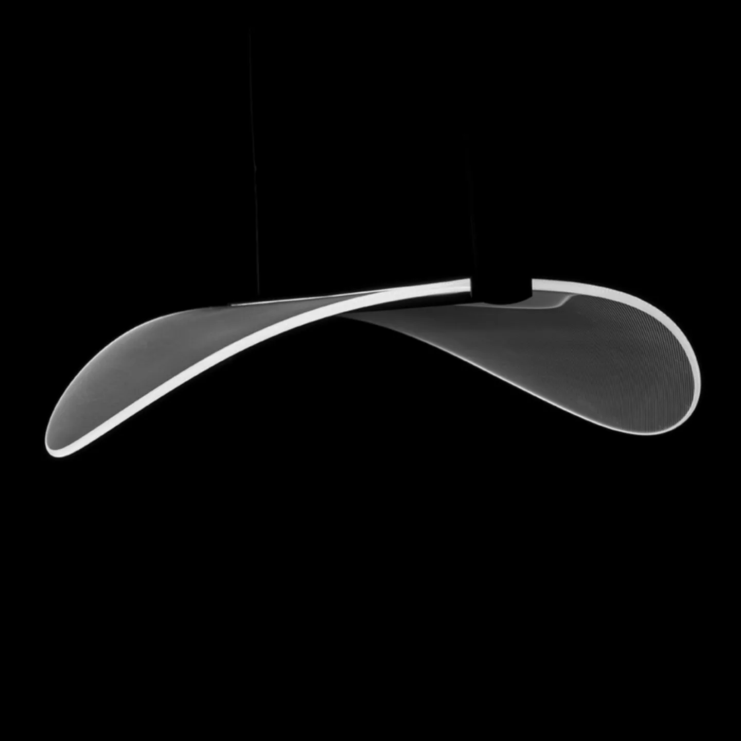 Diphy LED-hänglampa, 76 cm, 1 lampa, fas - Stilnovo - Vardagsrum - Design - Metall - Med en ljuskälla