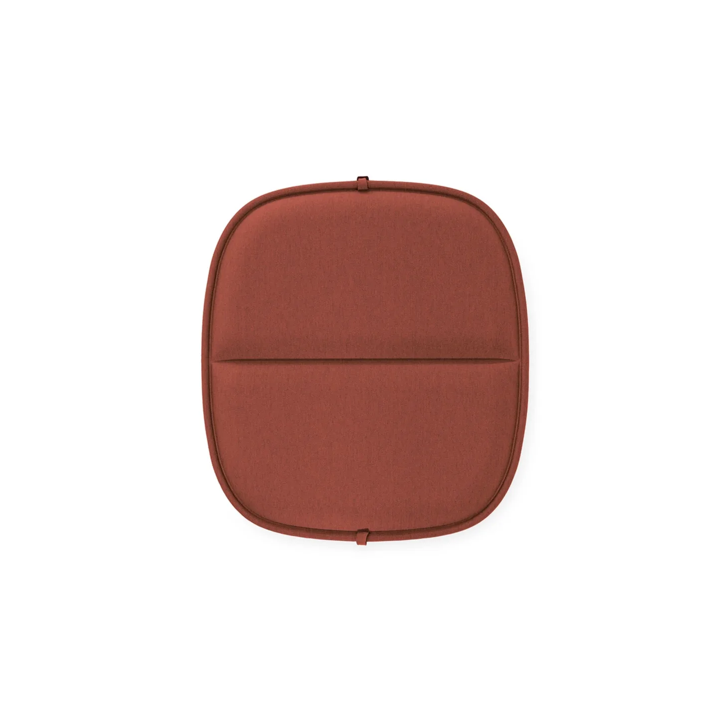 Kartell - Hiray Armchair Cushion Mattone Brick Red - Dynor och kuddar - Ludovica + Roberto Palomba - Brun - Textilmaterial/Plast