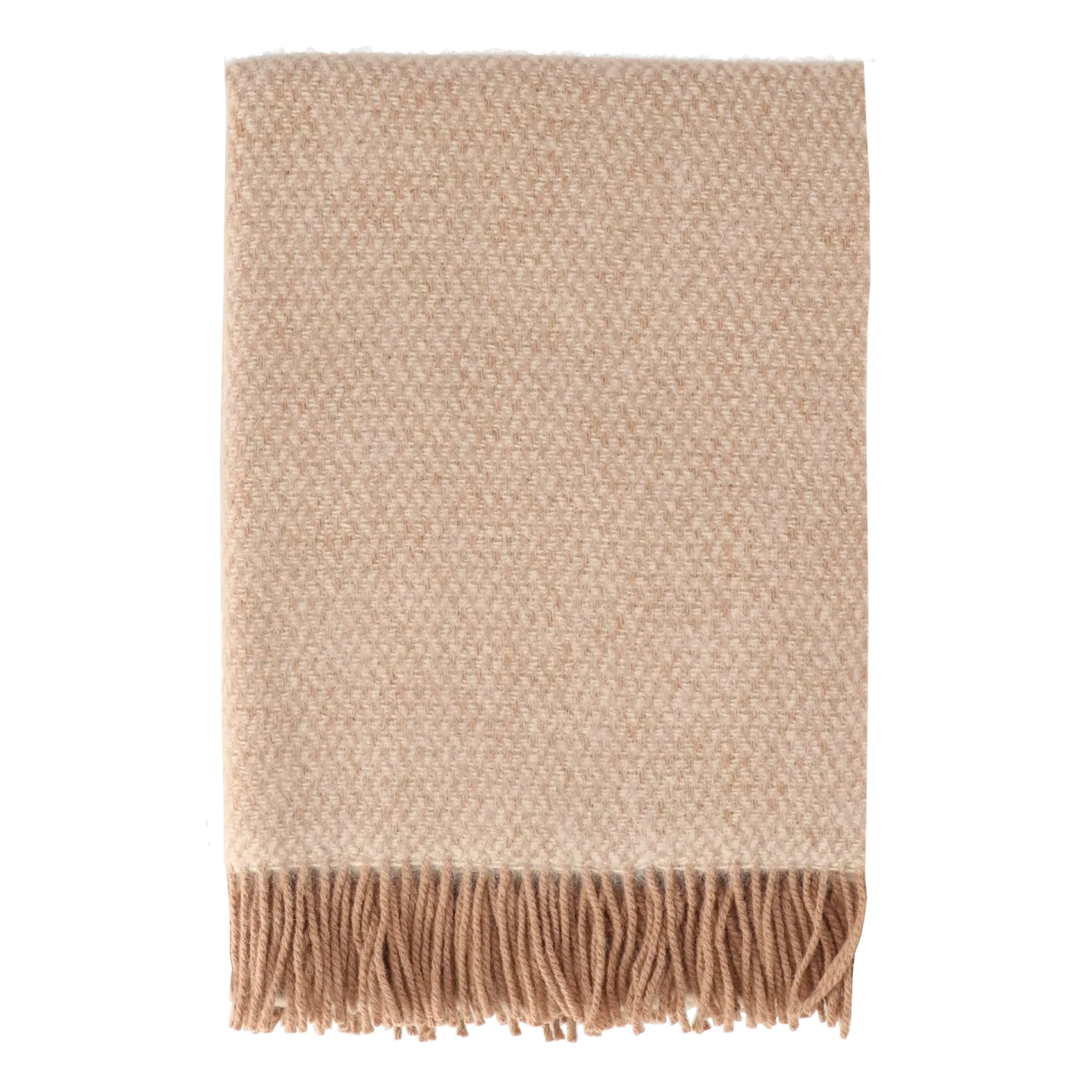 Scandi Living Sandstone Wolldecke 130 x 180cm Mocca