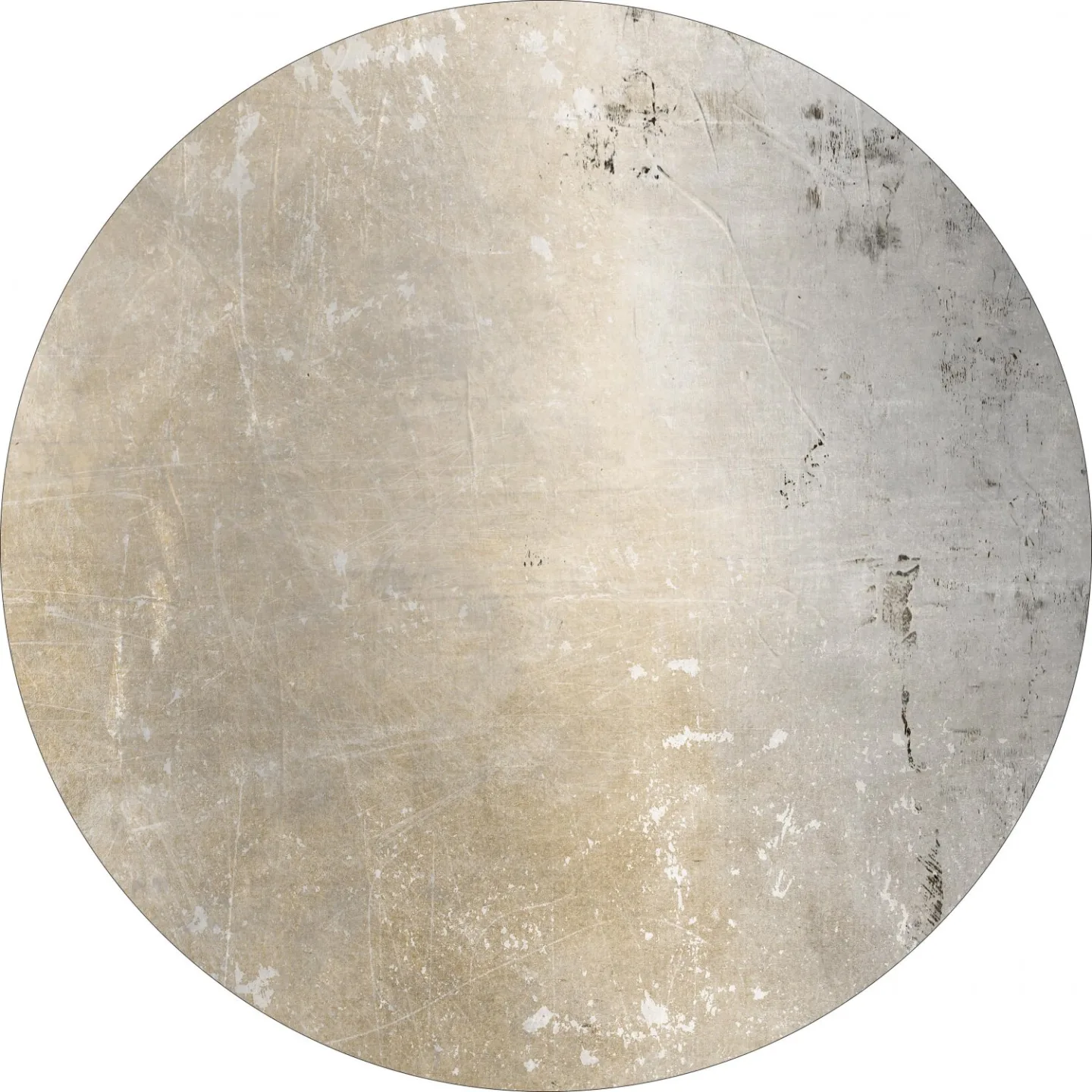 Rundt teppe - Toledo (beige) (Størrelse: Ø 180 cm)