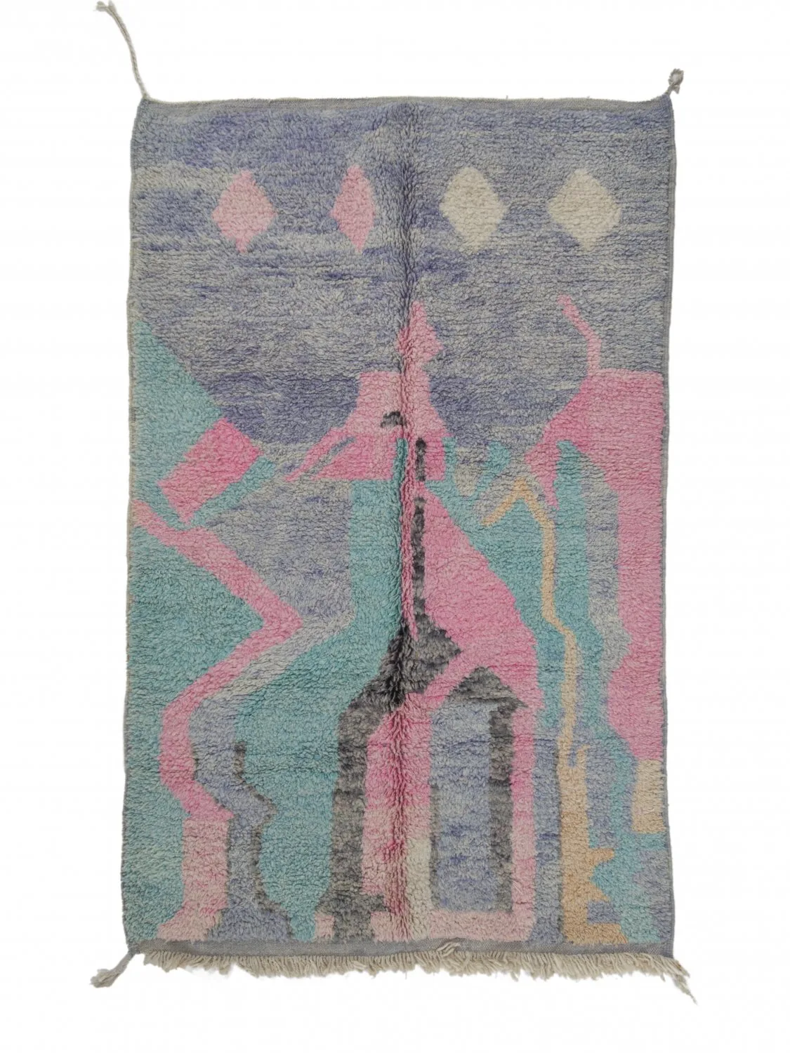 Kelim-teppe Marokkansk Azilal 250 x 150 cm (Størrelse: 250 x 150 cm)