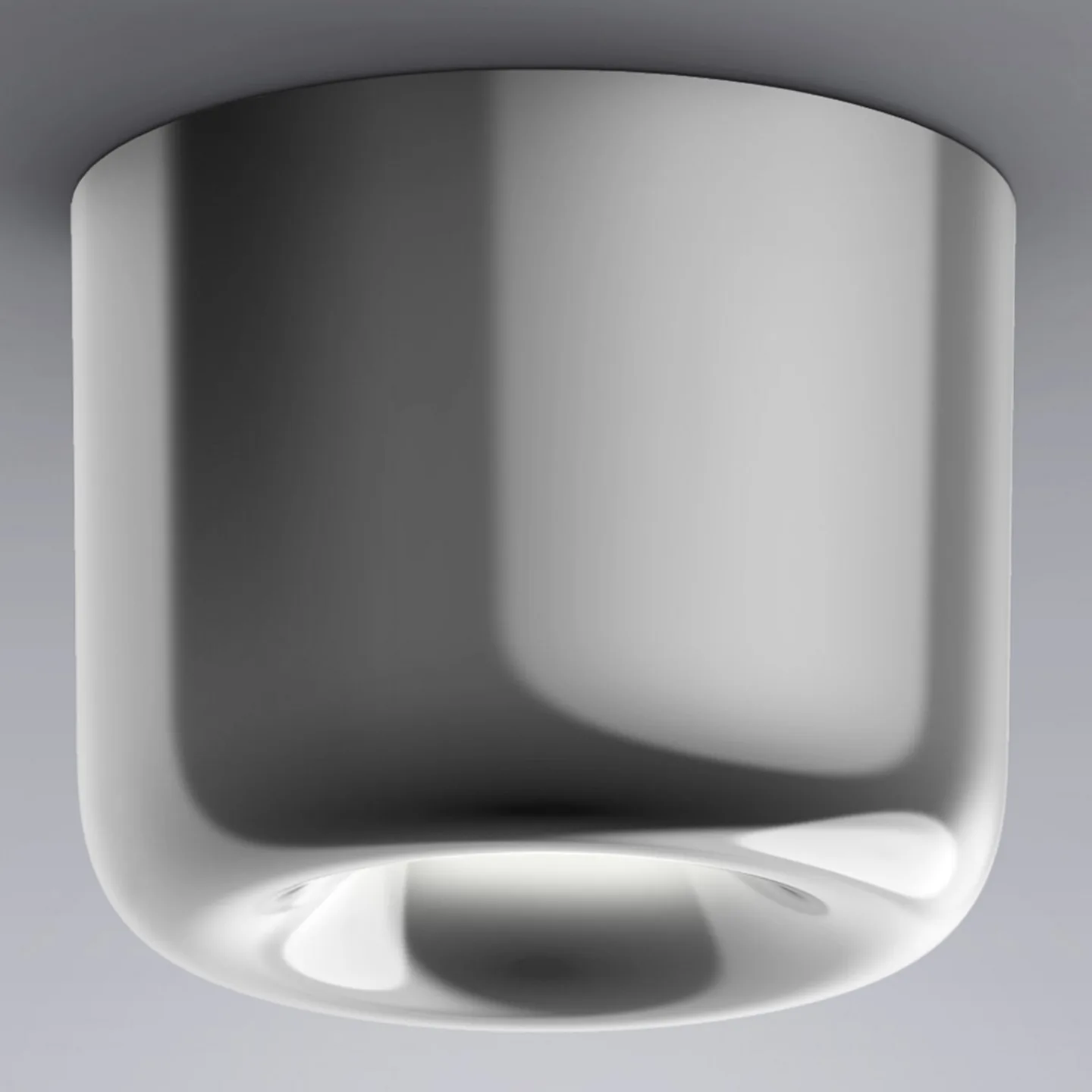 Cavity LED Loftlampe L Aluminium - Serien Lighting Cavity Ceiling L - Stue - Design - Metal - Rund