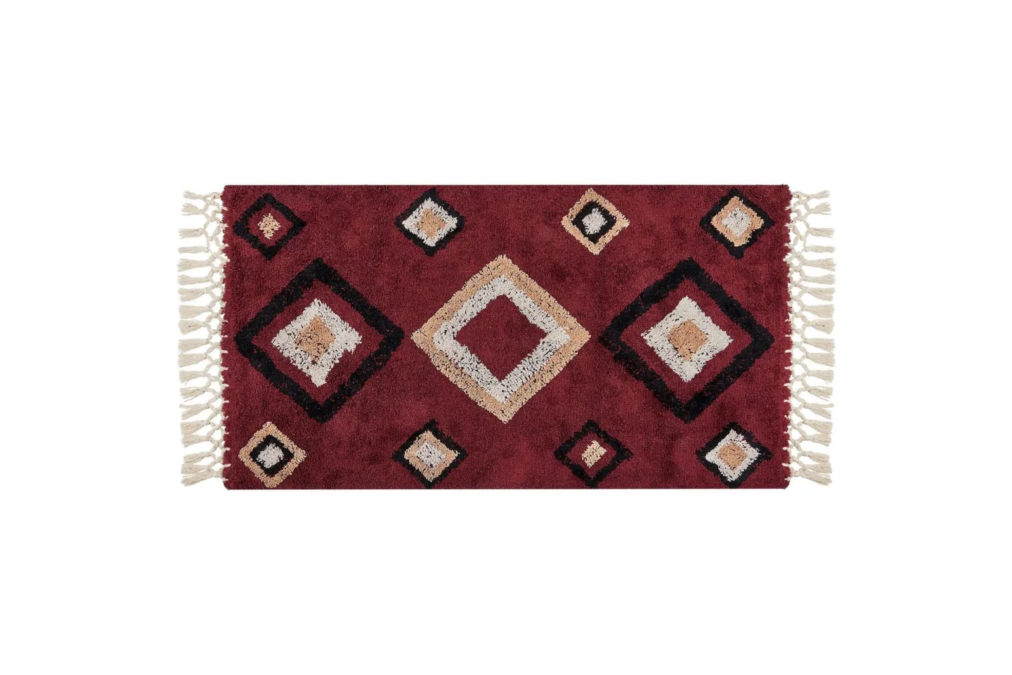 Siirt Bomullsmatta 80x150 cm - Röd