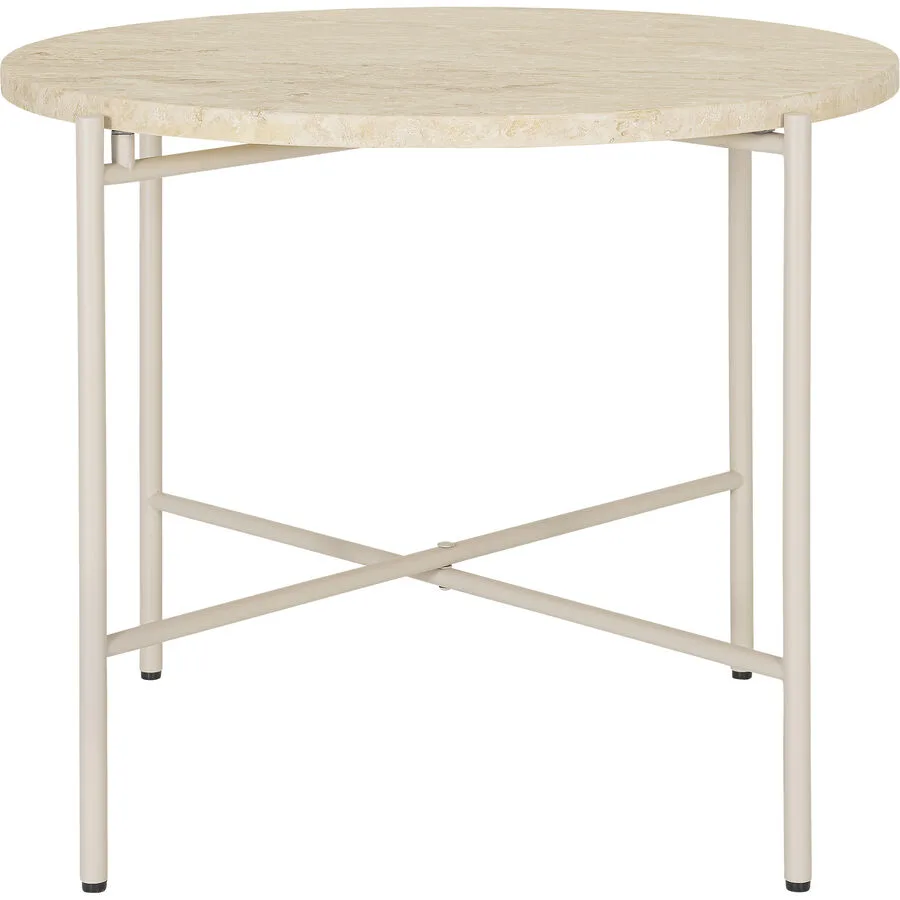 Beistelltisch Kim Beige Stein 50 cm