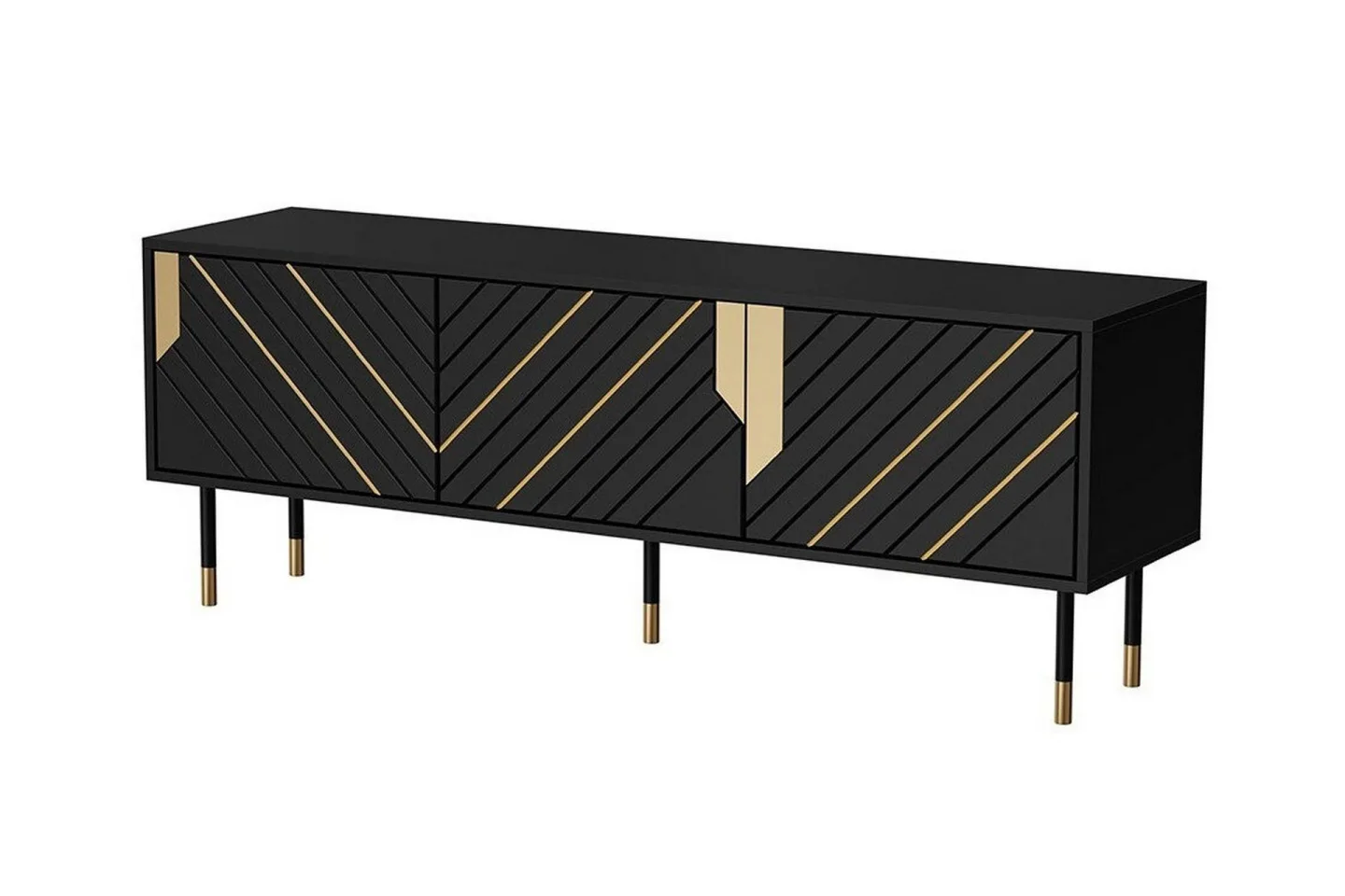 Juniskär Tv-skåp 154 cm - Svart