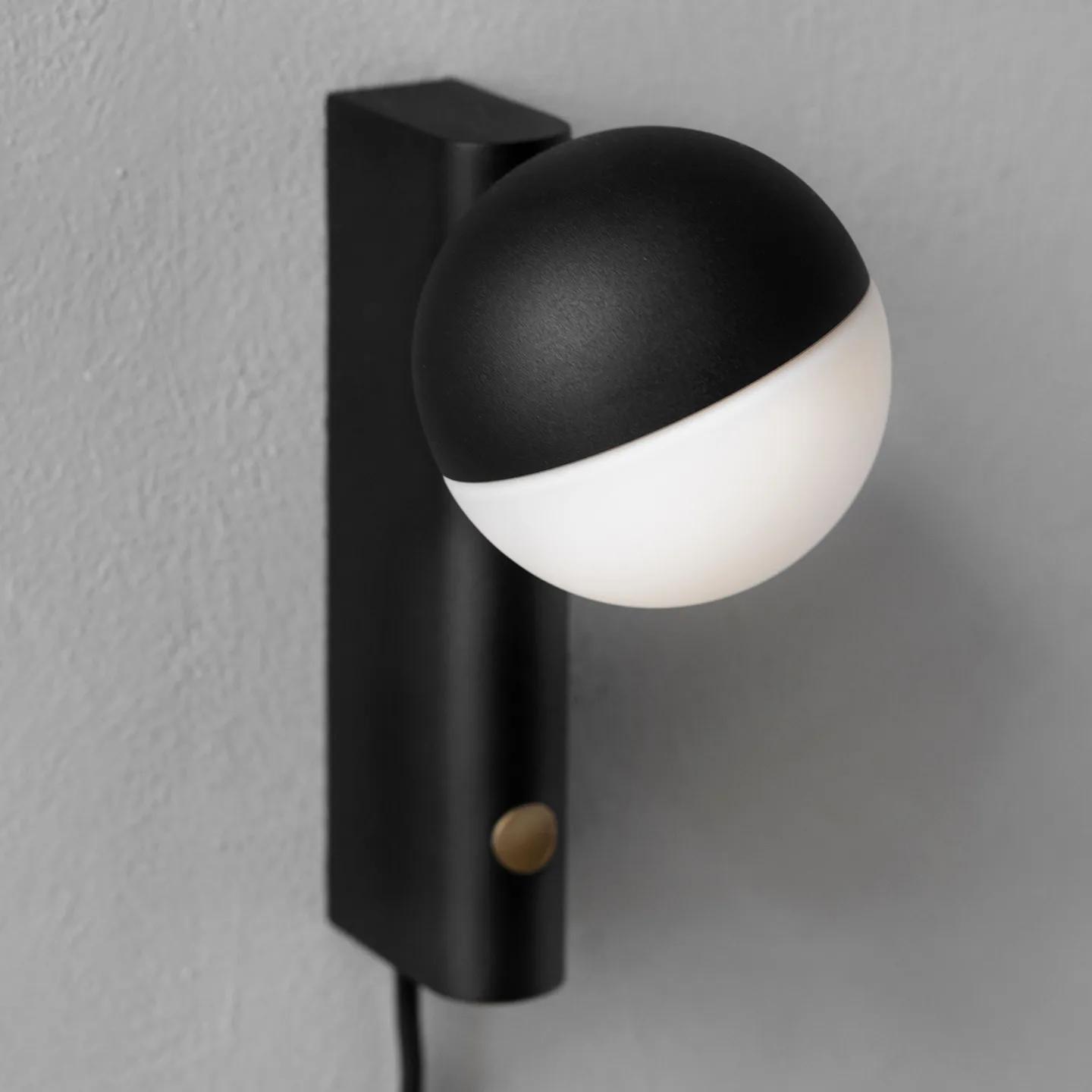 Balancer Mini Wandleuchte/Tischleuchte Black - Northern - Wohnzimmer - Design - Metall