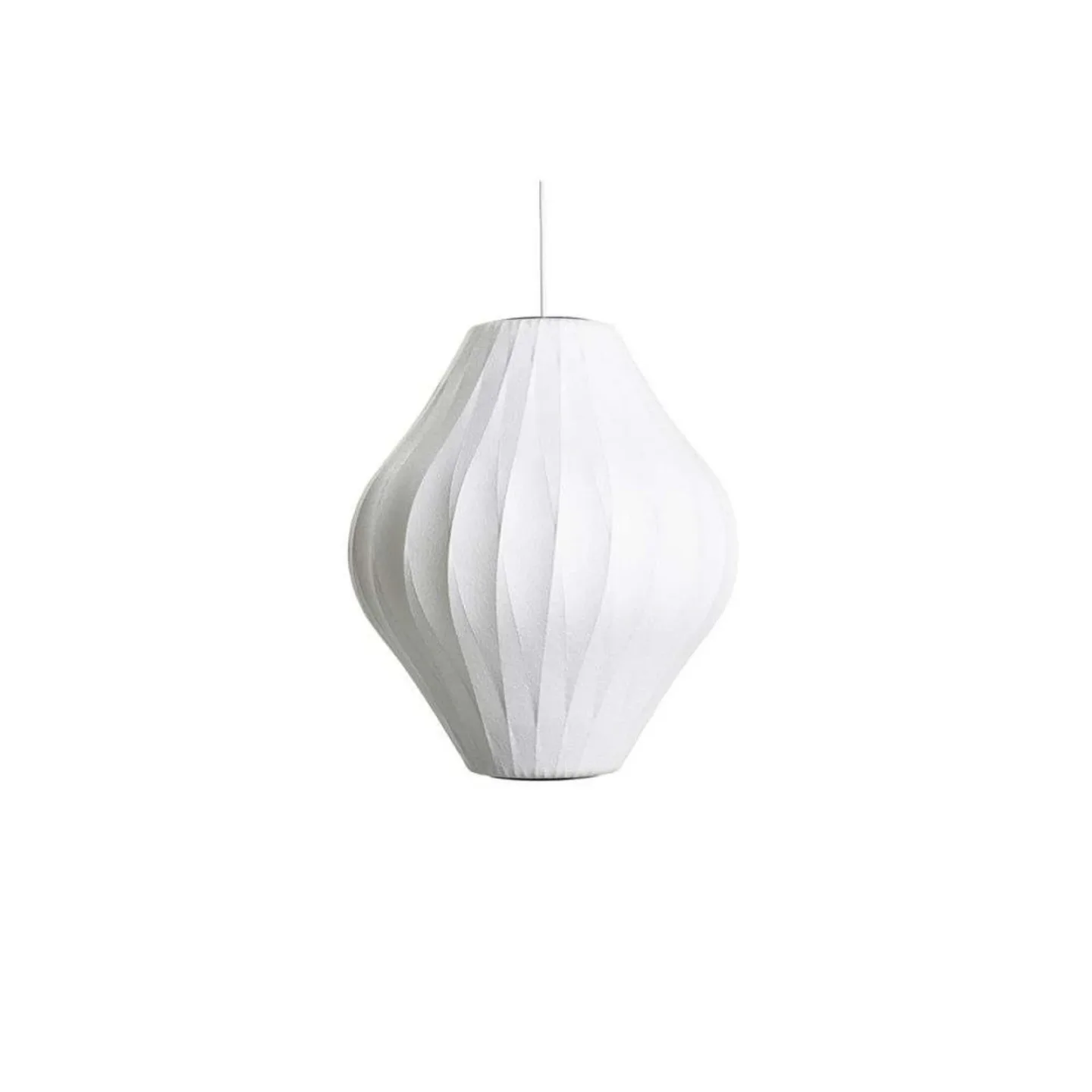 Nelson Pear Crisscross Bubble hængelampe 49 cm, Herman Miller HAY - Spisestue - Plastik