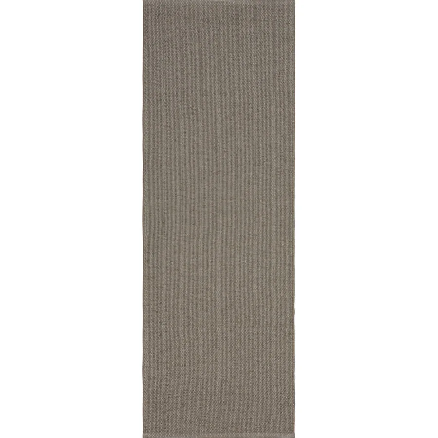 HORREDSMATTAN Outdoor-Teppich Solo Grau 200 cm 200 cm - Farbe: dunkelgrau - Material: PVC