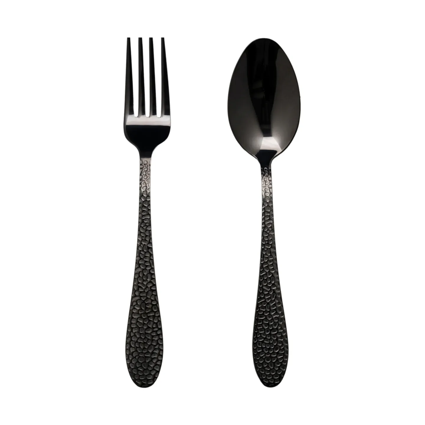 Vargen & Thor Frost Dessert/Vorspeisenbesteck 8 Teile Onyx