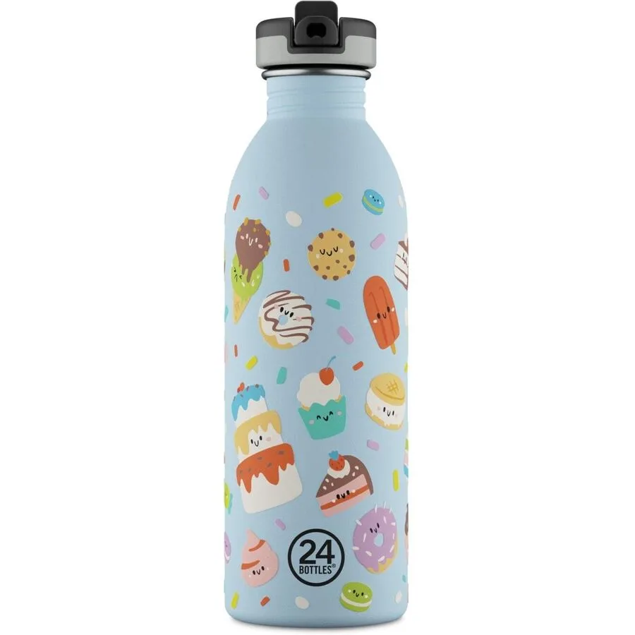 Trinkflasche 24 Bottles Blau 500 ml B 6.5 cm