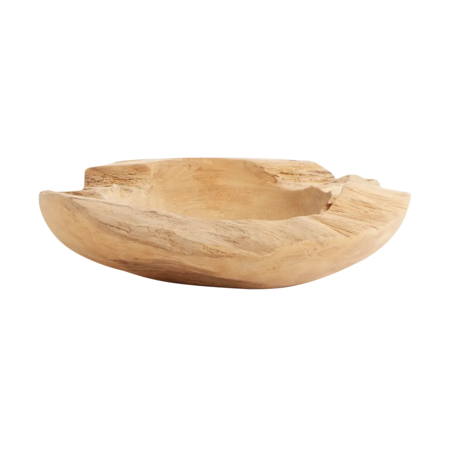 MUUBS Schale Rustic Teakwurzel Ø30 cm Natur