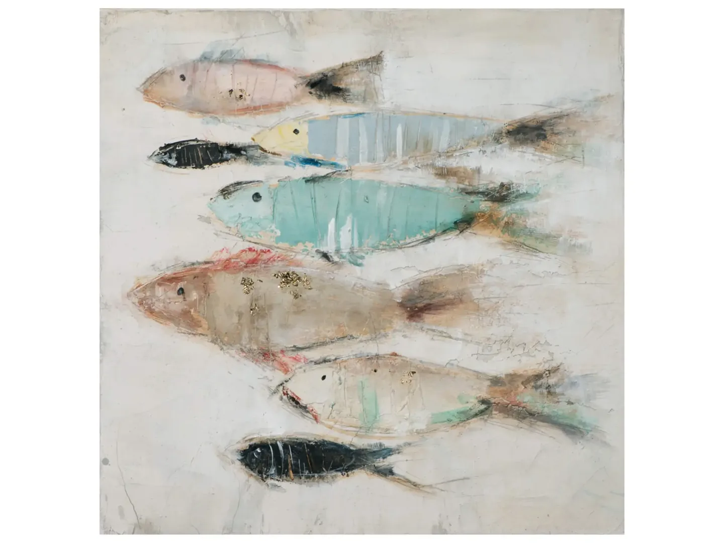 image LAND Bild Fischschwarm 2 | Schubiger Möbel