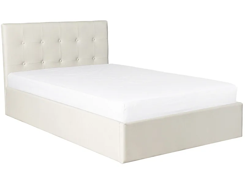 Kastenbett ALIX 120x200cm weiss