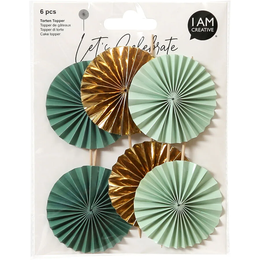 Girlande I am creative bunt Papier