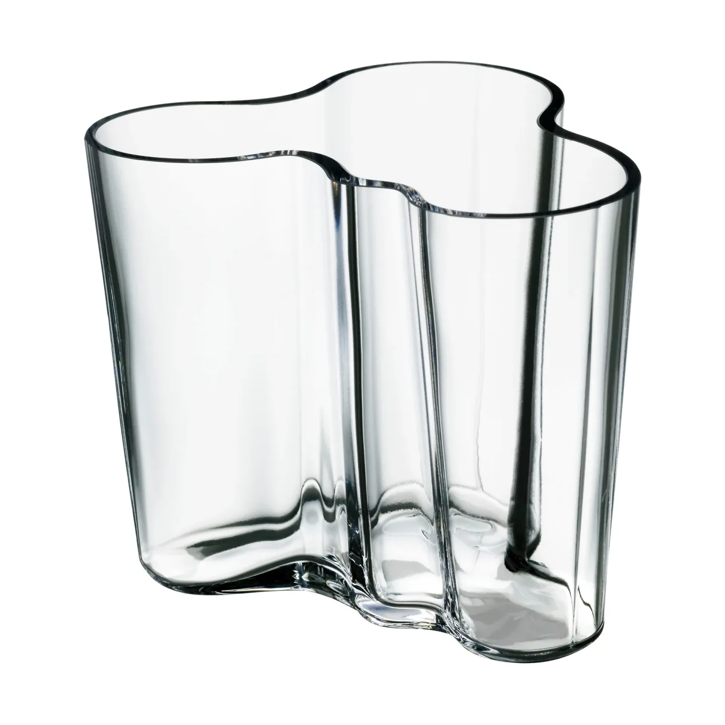 Iittala Alvar Aalto Vase Savoy klarglas 95mm