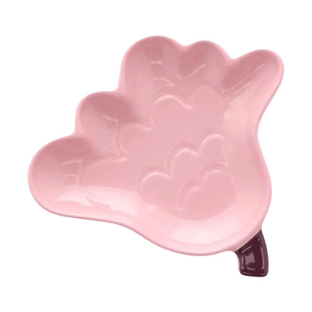 Marimekko Kukasta Kukkaan Dessertteller Pink-petrol, Ø15 cm