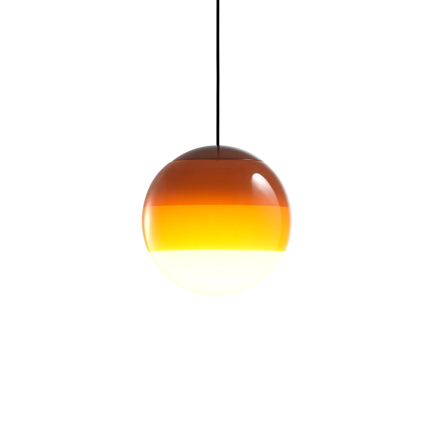 Marset - Dipping Light 13, Pendant Amber - Pendellampor - Jordi Canudas - Gul