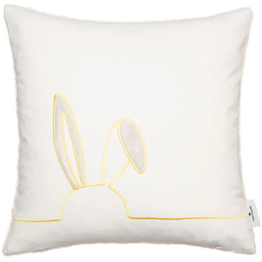 Tom Tailor Zierkissenbezug Fluffy Rabbit natur Polyester/Baumwolle B 45 T 45 cm