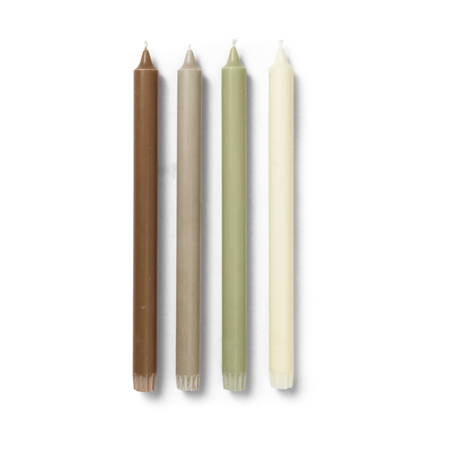 Ferm Living Pure Kerzen 4er-Pack Botanic blend