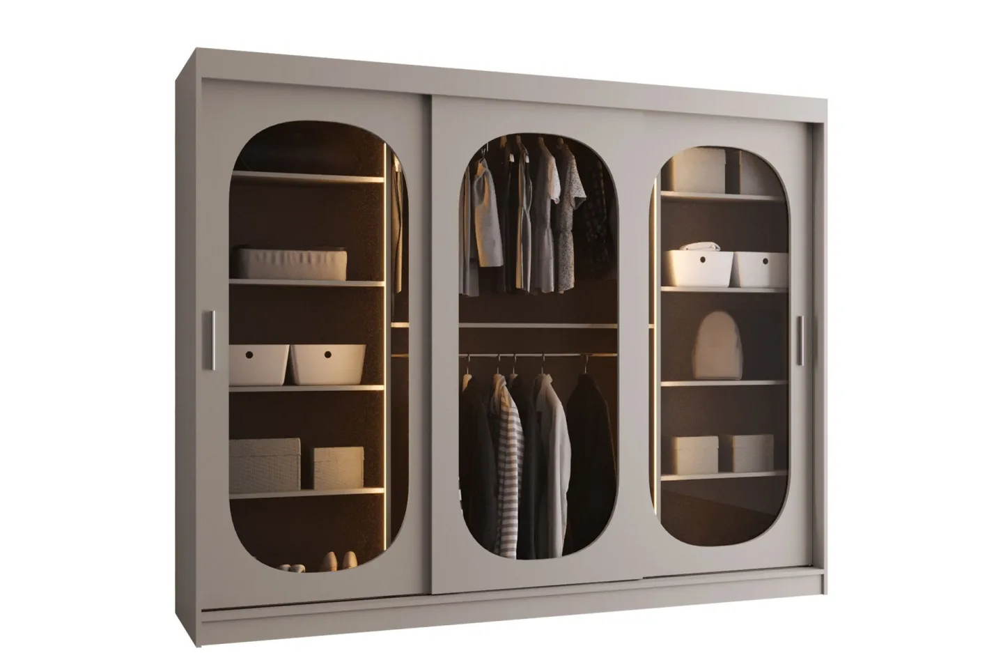 Allegra Garderob 250x200 cm - Beige