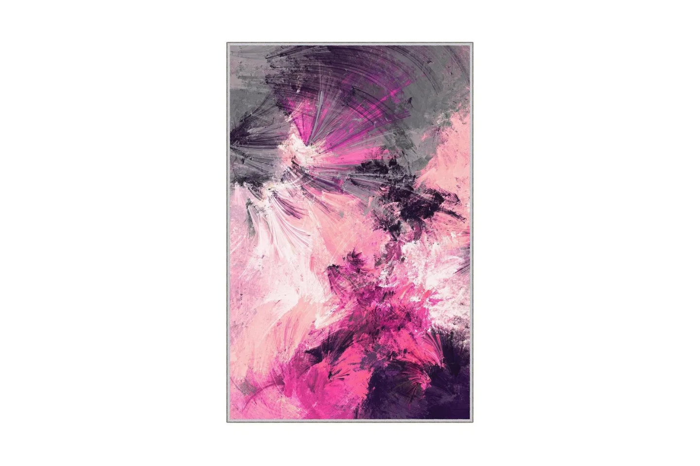 Homefesto Matta 100x150 cm - Multifärgad