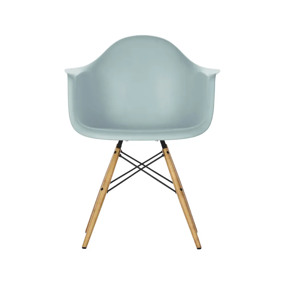 Vitra Eames Plastic Armchair RE DAW stol 23 ice grey-ash