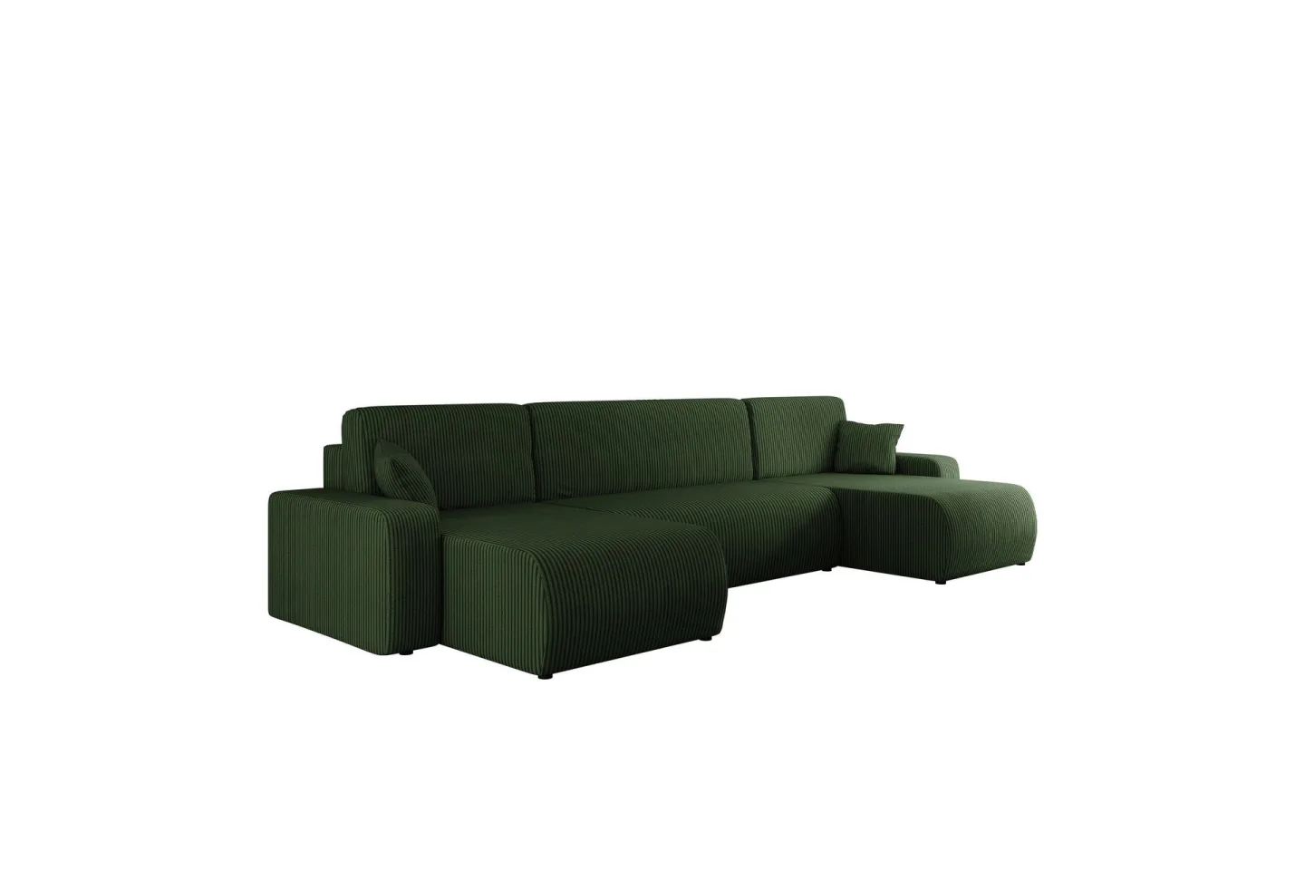 Barile Soffa Dubbeldivan 4-sits - Grön