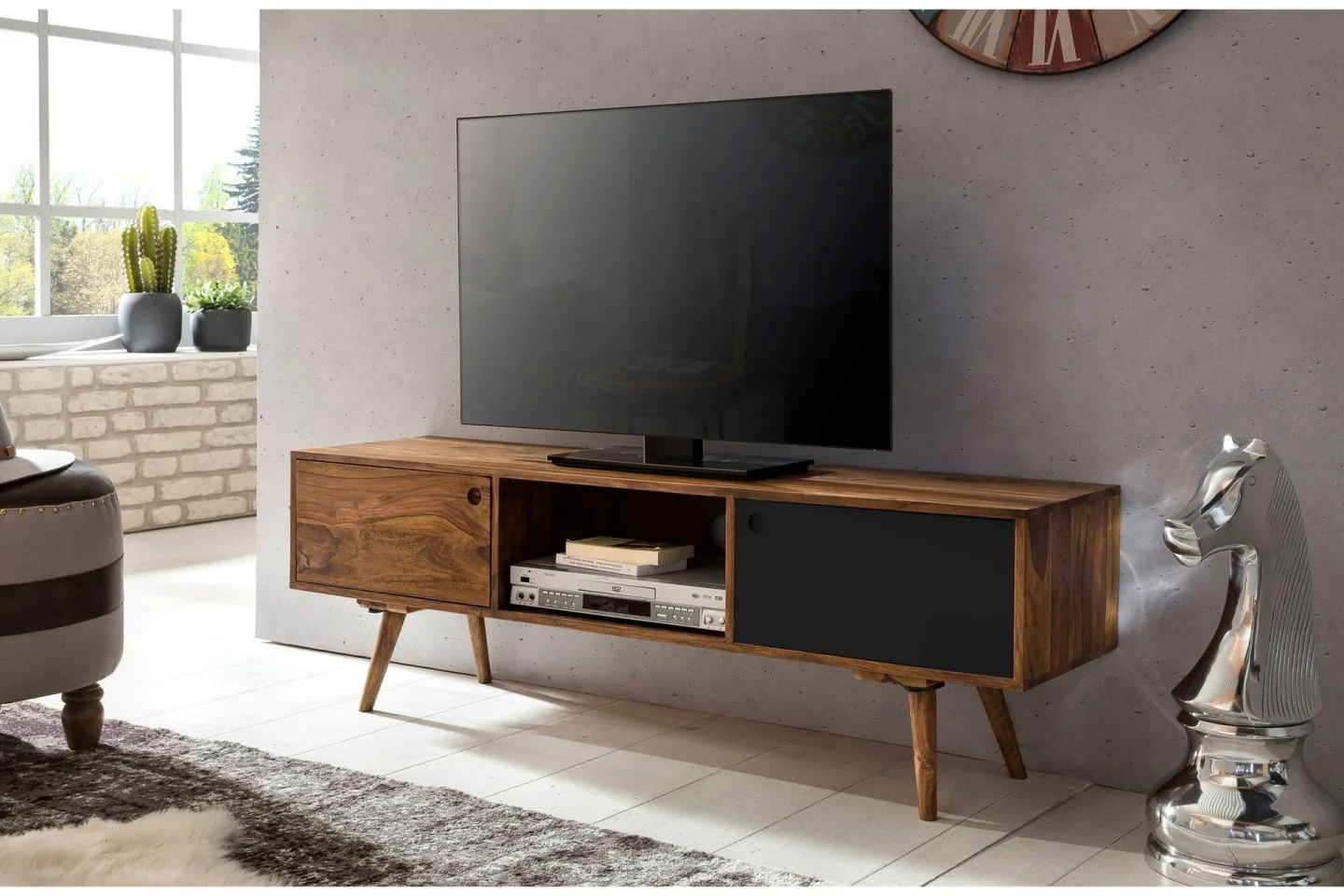 Gateau TV-Bänk 140 cm - Trä/natur