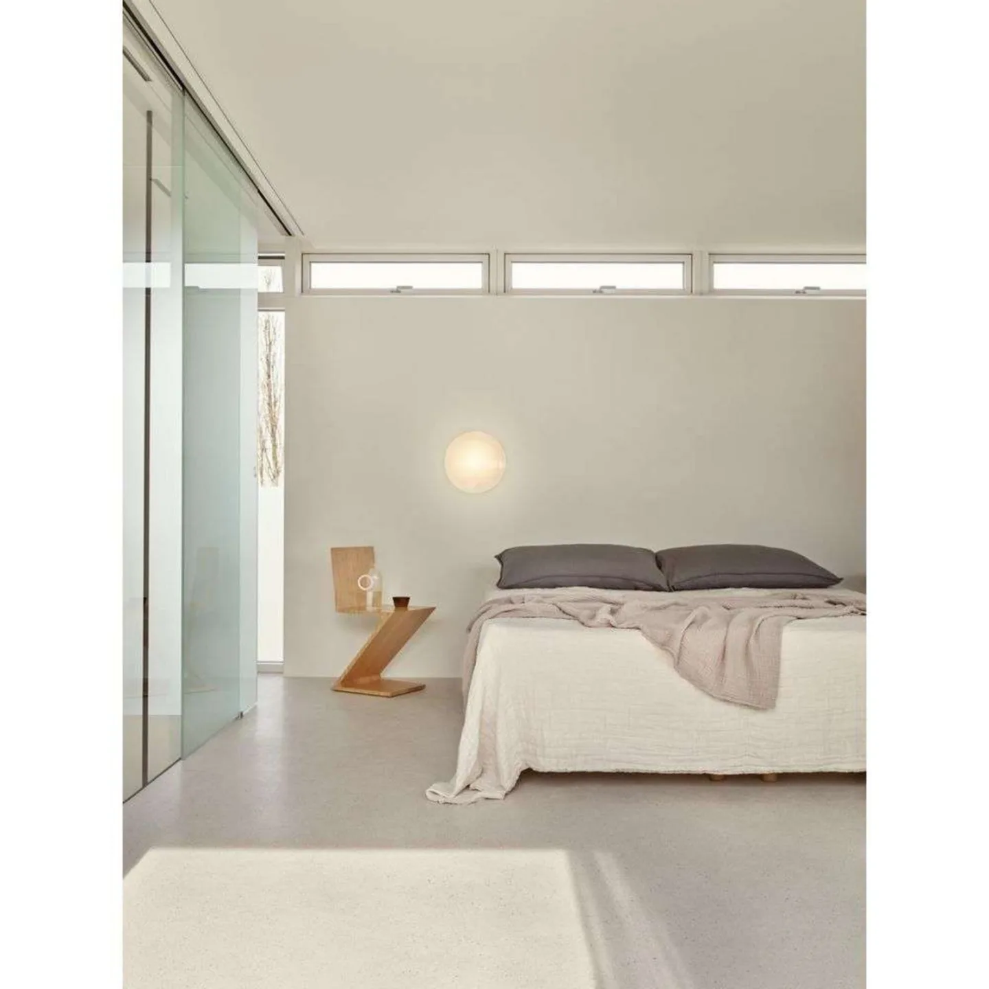 AJ Eklipta LED-taklampa, Ø 35 cm, vit - Louis Poulsen - Vardagsrum - Glas