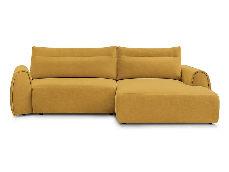 Ecksofa BOBOCHIC ADEN Stoff gelb