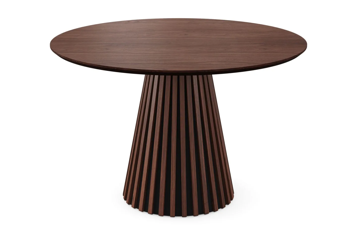Peyra Runt Matbord 110 cm Fanér - Valnöt