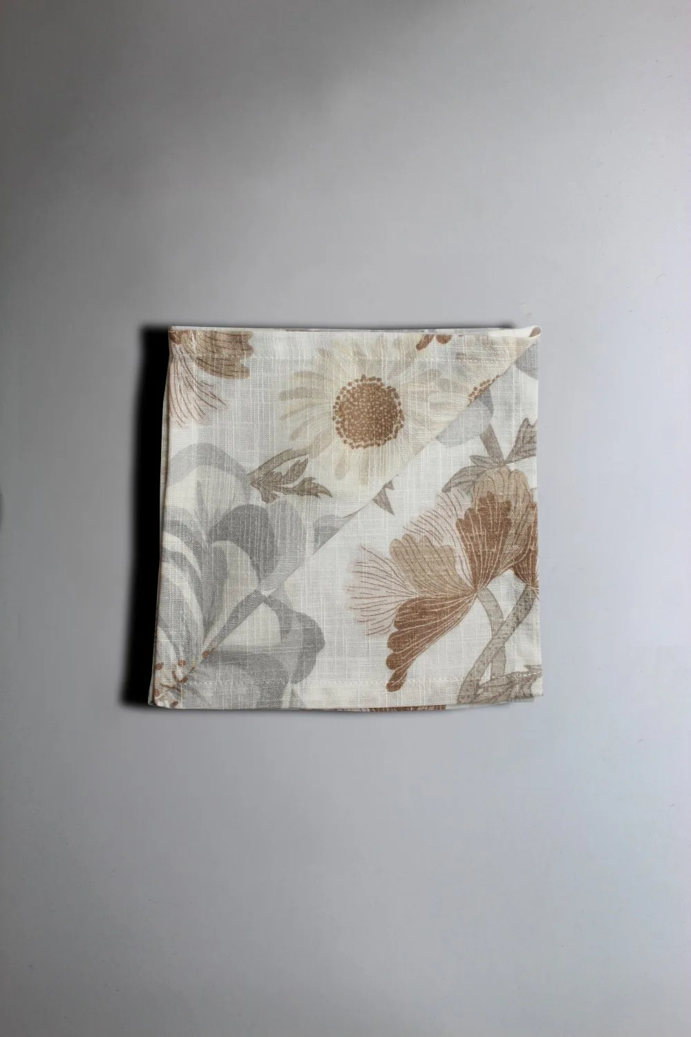 Servietter 4-pakning - Serena (grå/beige) (Størrelse: 40 x 40 cm)