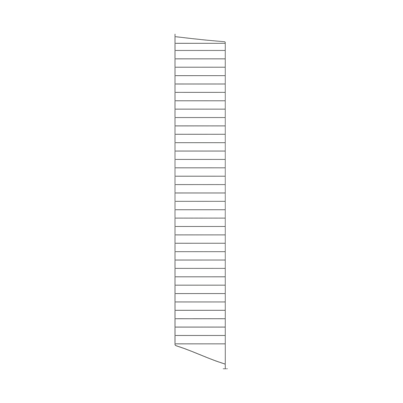 String String Bodenleiter Dunkelgrau, 200x30 cm, 1er Pack
