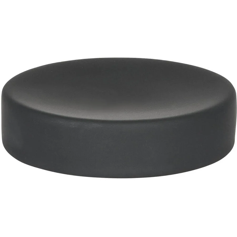 Seifenschale Lara schwarz Steingut T 10.9 cm
