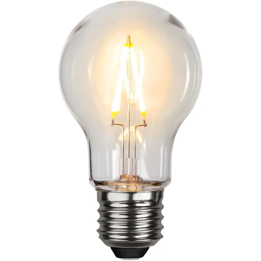 Bulbs Leuchtmittel Bulb Outdoor Kunststoff E27 1 W - Farbe: Transparent - Material: Polycarbonat - LED - Lichtfarbe: Warmweiss - LED Leuchtmittel