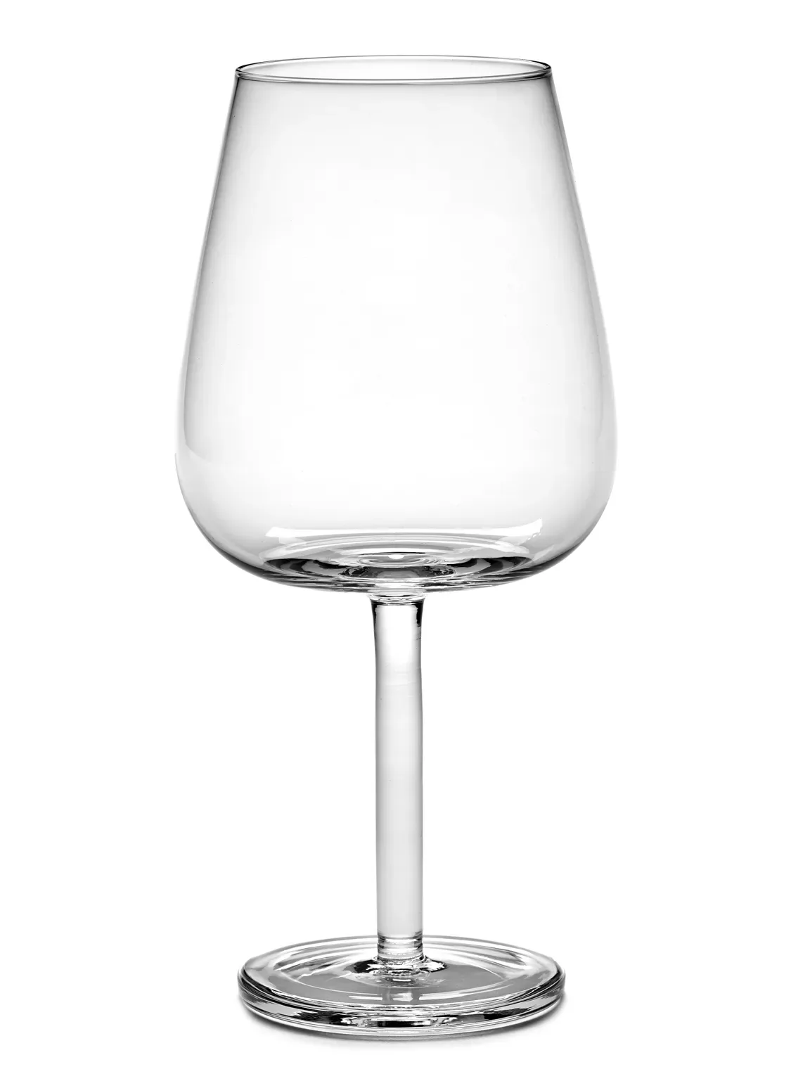 Serax Base Rotweinglas Curved 65 cl