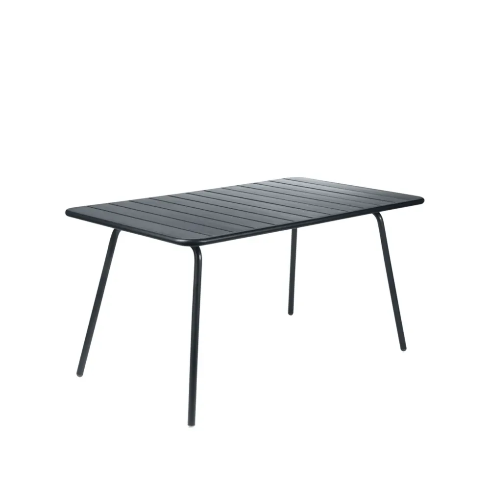 Fermob Luxembourg bord 143x80 cm Anthracite (grå)