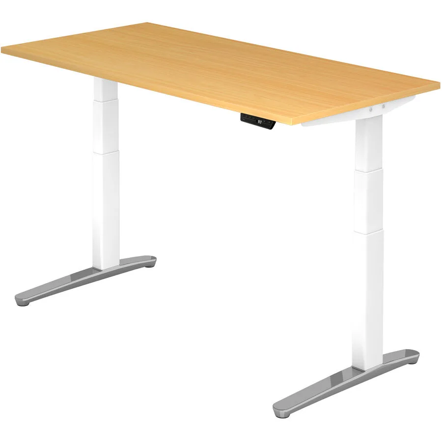 Schreibtisch Office Buche Dekor Holzwerkstoff B 160 T 80 cm