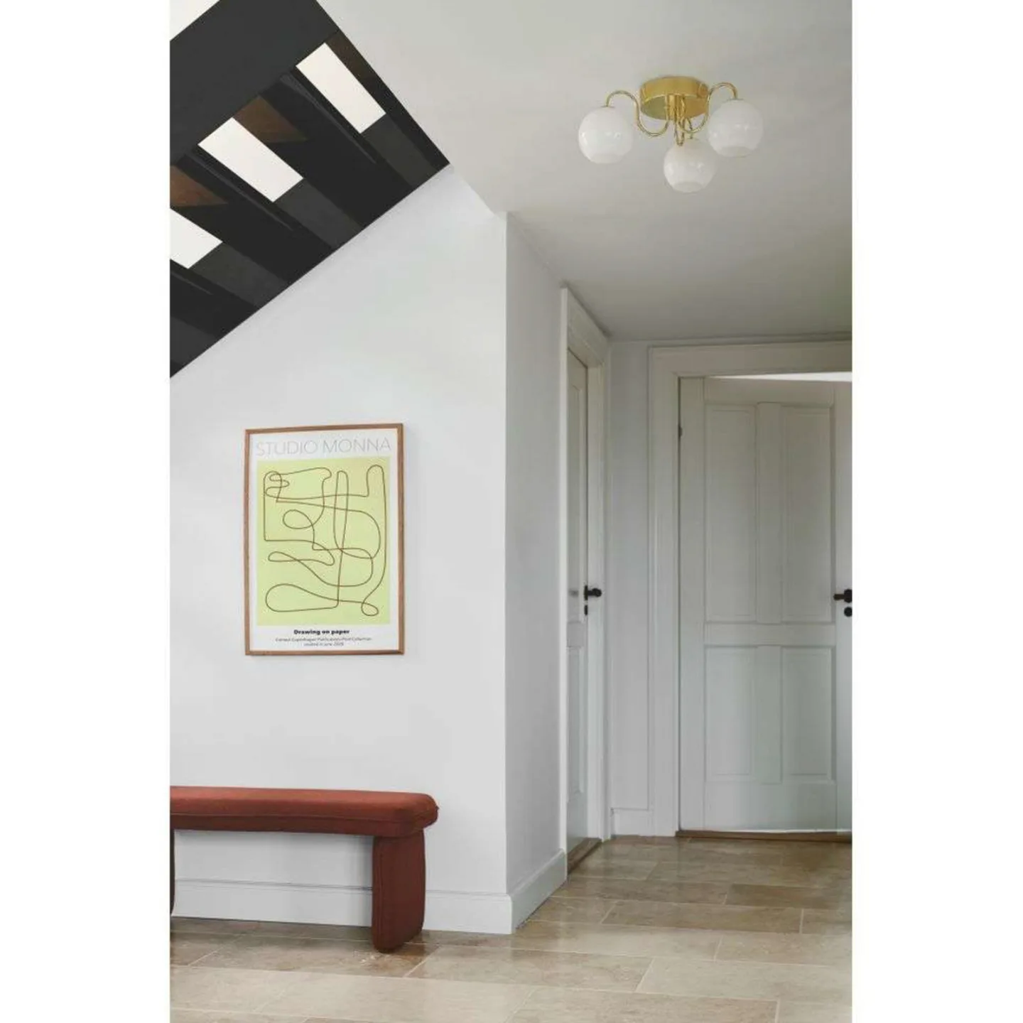 Franca Deckenleuchte Brass - Nordlux - Wohnzimmer - Metall