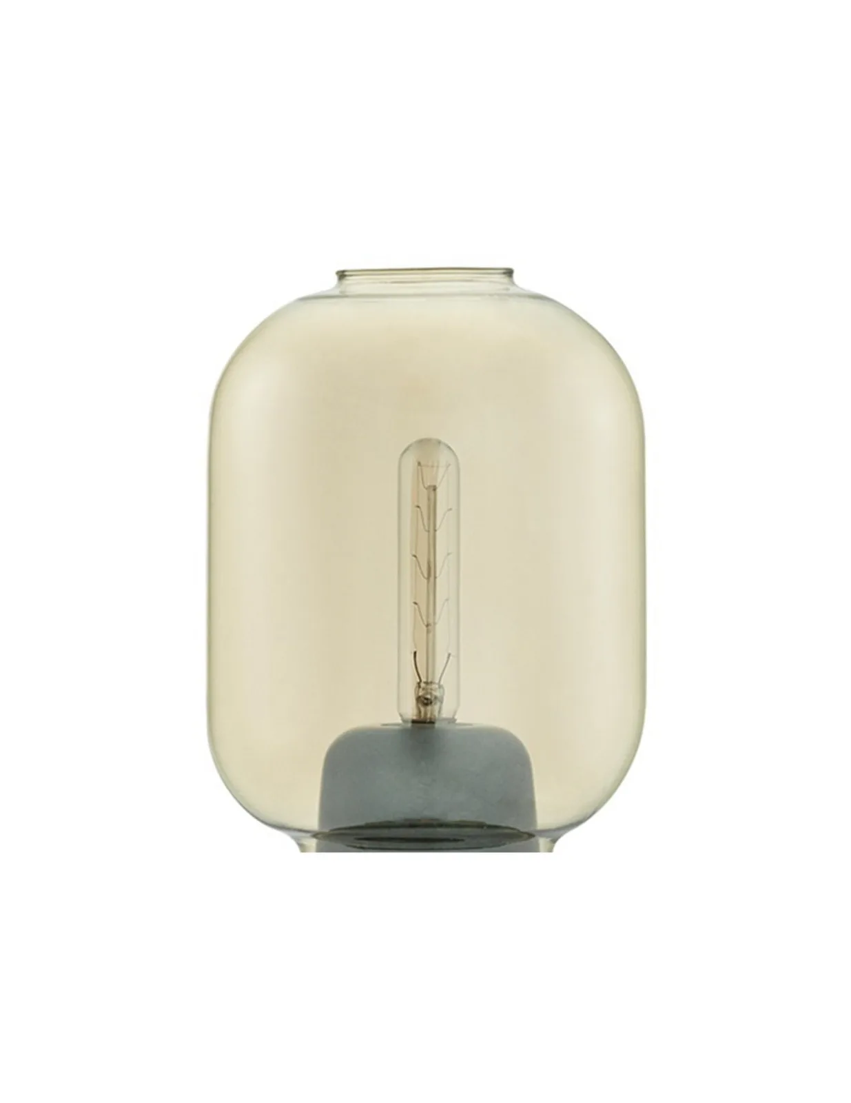 Amp Glas f/Tischleuchte Gold - Normann Copenhagen - Schlafzimmer