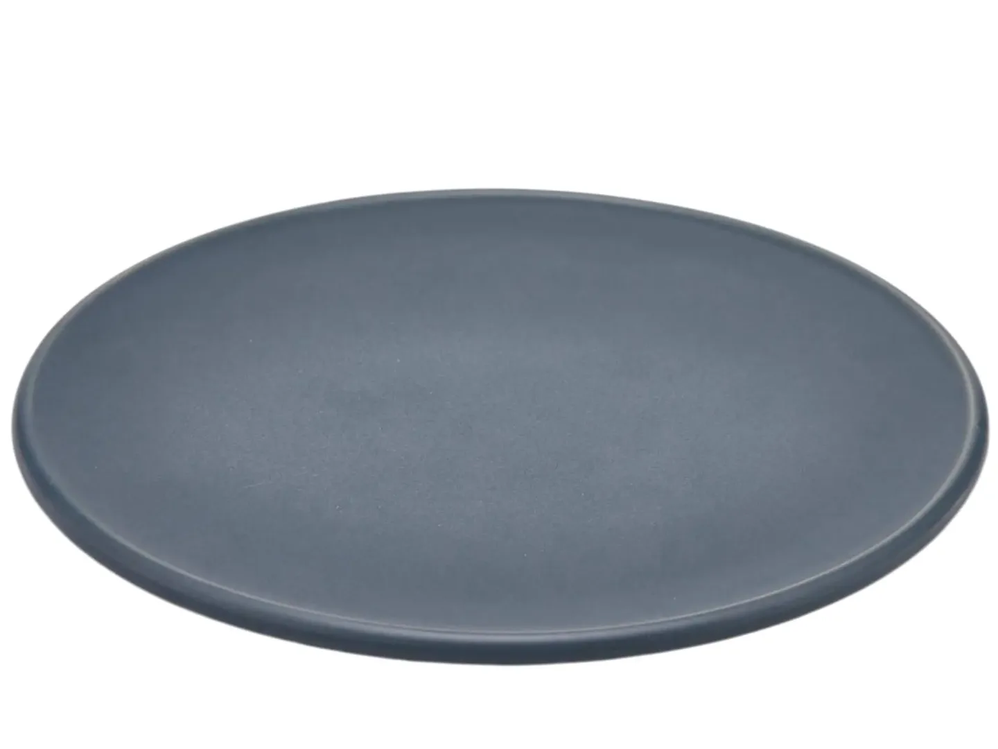 Edg Teller Keramik Schwarz Matt D: 27 cm Schwarz | Schubiger Möbel