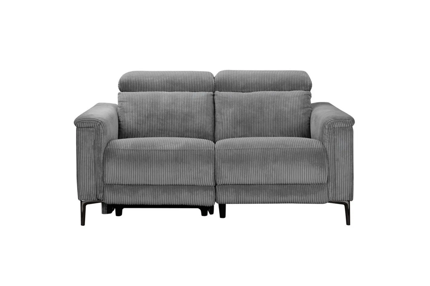 Reclinersoffa utan hörn Loft24 Lund Reclinersoffa 2-sits Lightgrey -