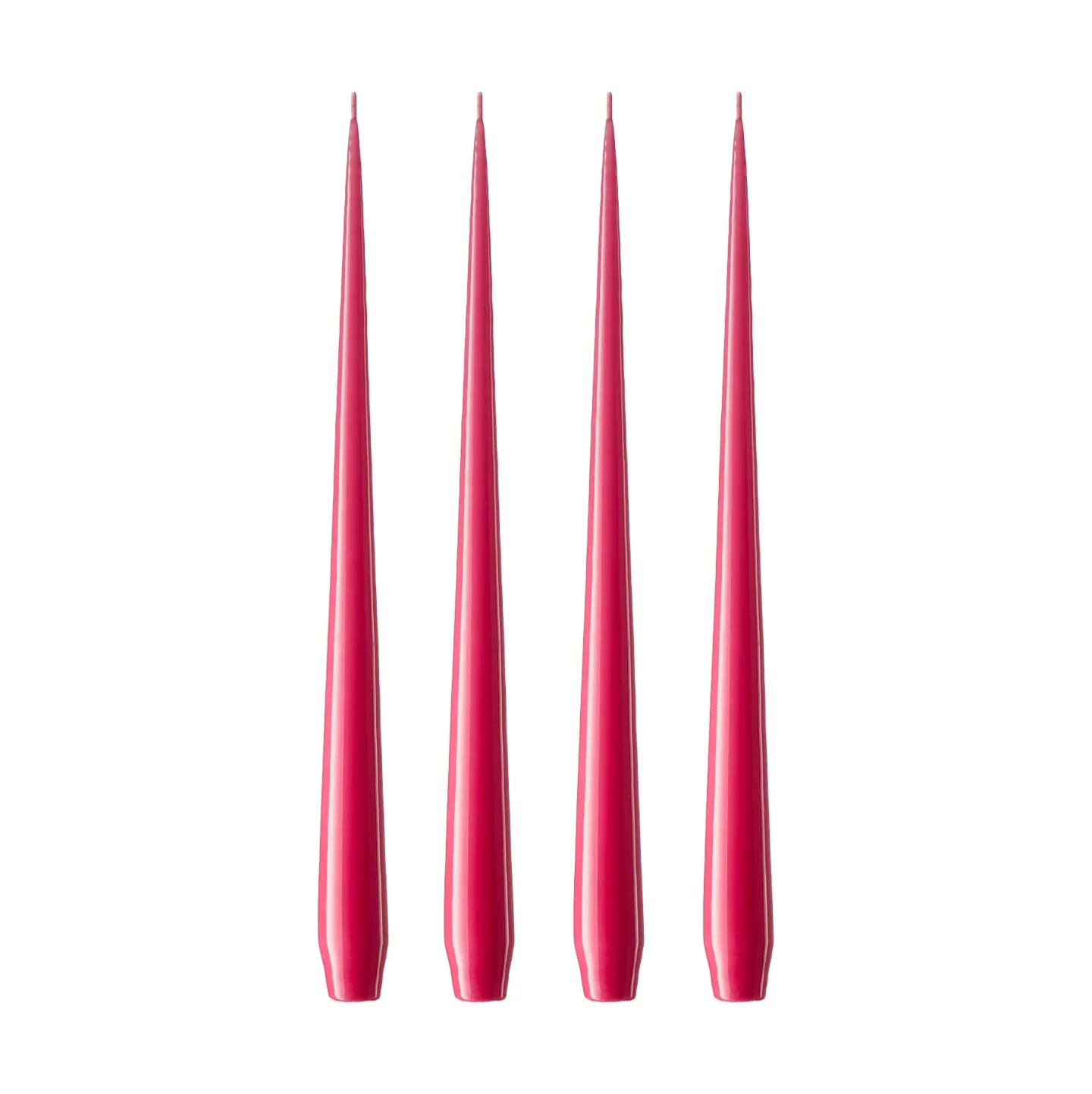 ester & erik ester & erik Kerze 4er Pack lackiert Deep pink 41/2, 42 cm