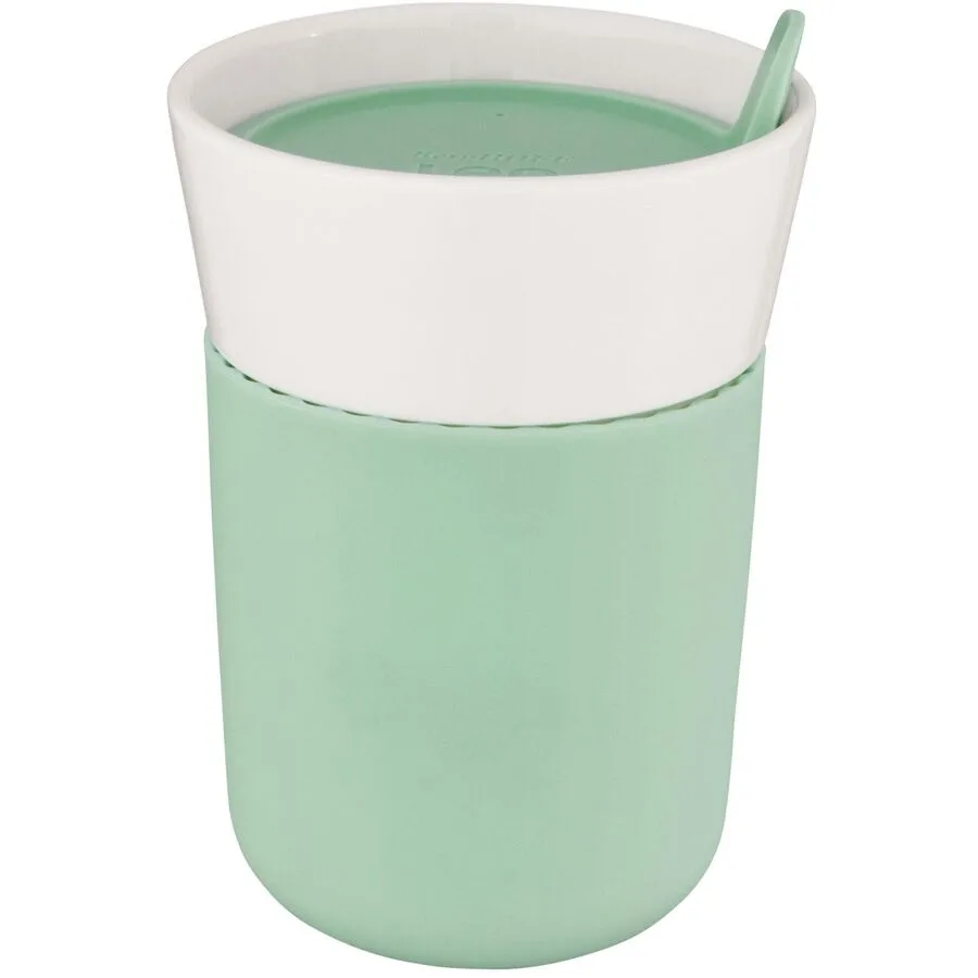 Becher BergHOFF Mint Silikon/Porzellan H 13 cm 330 ml